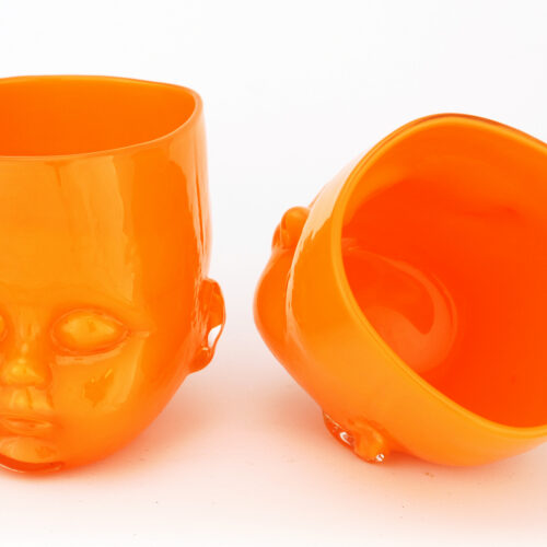 Baby Head Cup Orange